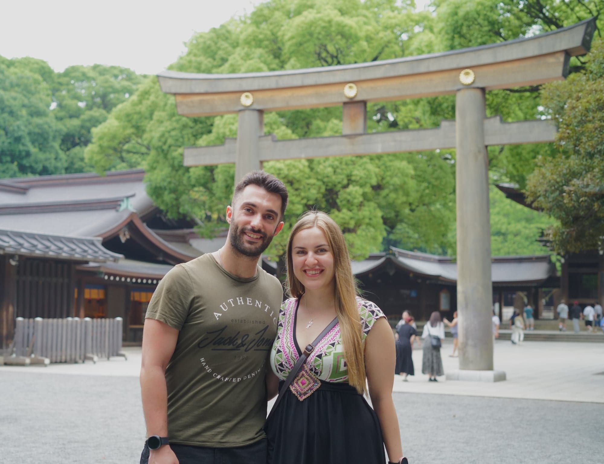 Visita al Santuario Meiji Jingu